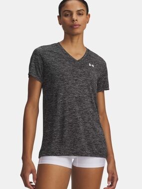 Under Armour 🟣 Size Large UA Tech™ Twist V-Neck Short Sleeve